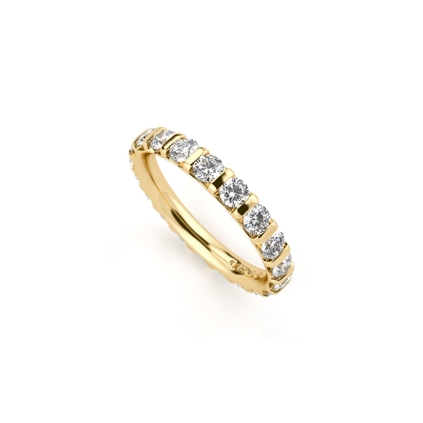 Memory Ring • Diamant von Niessing (N331951-0.12ct-gvs2-gloss-cy)