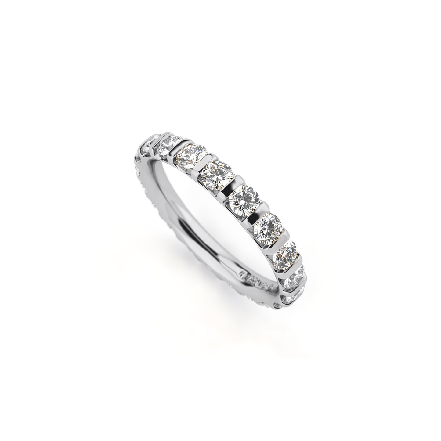 Memory Ring, Platin • Diamant von Niessing (N331951-0.12ct-gvs2-gloss-pt)
