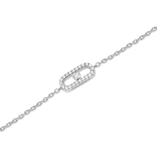 Messika CARE(S) Armband, Weißgold • Diamant von Messika (12075-WG)