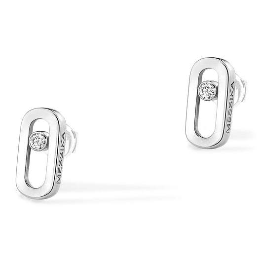 Messika Move Uno Ohrstecker (12305-WG) aus Weißgold mit Diamant