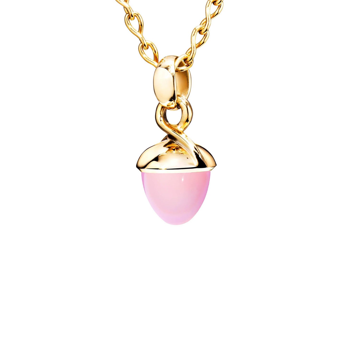MIKADO Bouquet Anhänger, Gelbgold • Chalcedon von Tamara Comolli (P-MB-ChPi-yg) MIKADO Bouquet Anhänger, Gelbgold • Chalcedon von Tamara Comolli (P-MB-ChPi-yg)