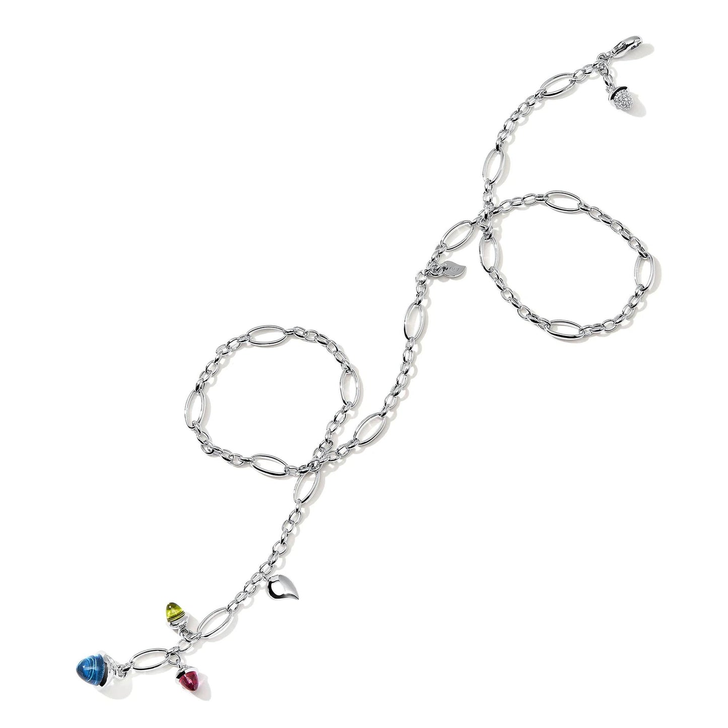 MIKADO Collier Delicate Candy mit Diamond Pavé , Weißgold • Edelsteine von Tamara Comolli (N-M-Del51-Can-p-wg) MIKADO Collier Delicate Candy mit Diamond Pavé , Weißgold • Edelsteine von Tamara Comolli (N-M-Del51-Can-p-wg)