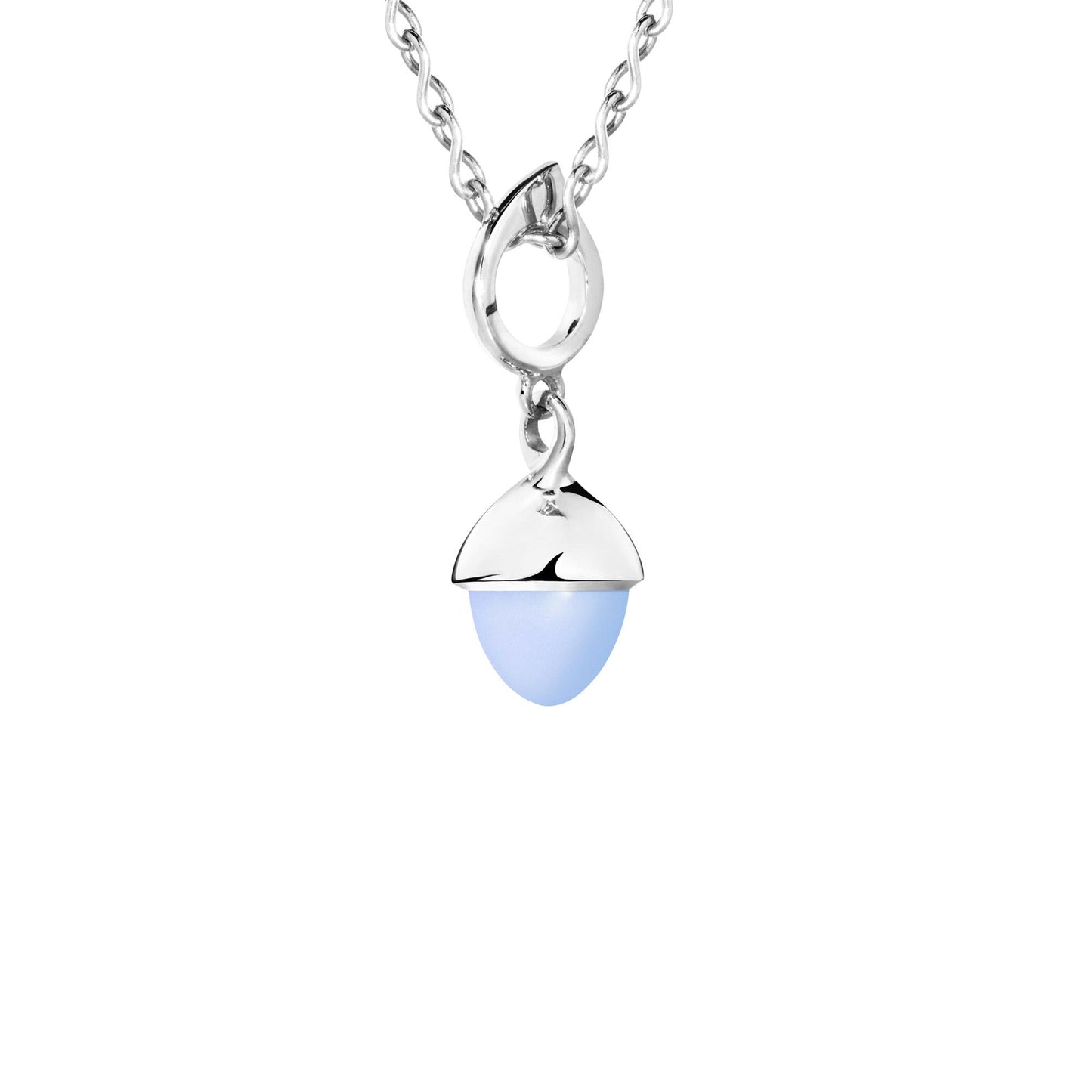 MIKADO Flamenco Anhänger Blauer Chalcedon, Weißgold • Chalcedon von Tamara Comolli (P-MFL-ChBl-wg) MIKADO Flamenco Anhänger Blauer Chalcedon, Weißgold • Chalcedon von Tamara Comolli (P-MFL-ChBl-wg)