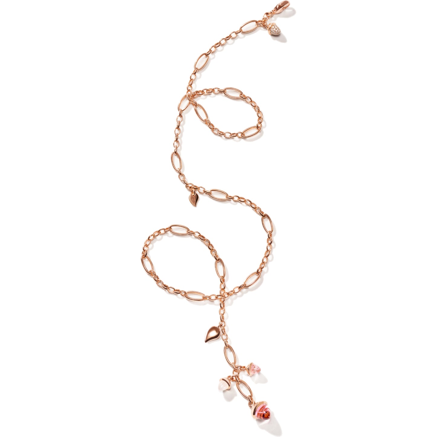 MIKADO Halskette Delicate 'Blush', Roségold • Diamant • Mondstein • Turmalin von Tamara Comolli (N-M-Del51-Blu-p-rg) MIKADO Halskette Delicate 'Blush', Roségold • Diamant • Mondstein • Turmalin von Tamara Comolli (N-M-Del51-Blu-p-rg)