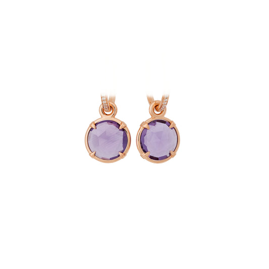 Mira Mira Einhänger , Roségold • Amethyst von Bron (8OR4849AMB)