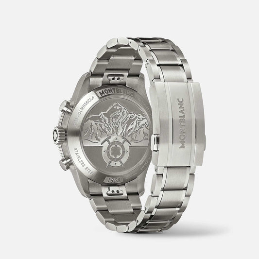 1858 Automatic Chronograph 0 Oxygen The 8000, Edelstahl von Montblanc (MB130983)