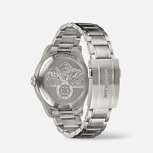 1858 Automatic Date 0 Oxygen The 8000, Edelstahl von Montblanc (MB130984)