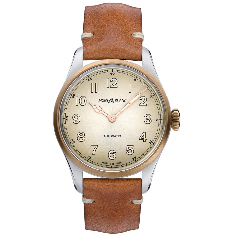 1858 Automatic, Leder • Rubin • Saphir von Montblanc (MB119065)
