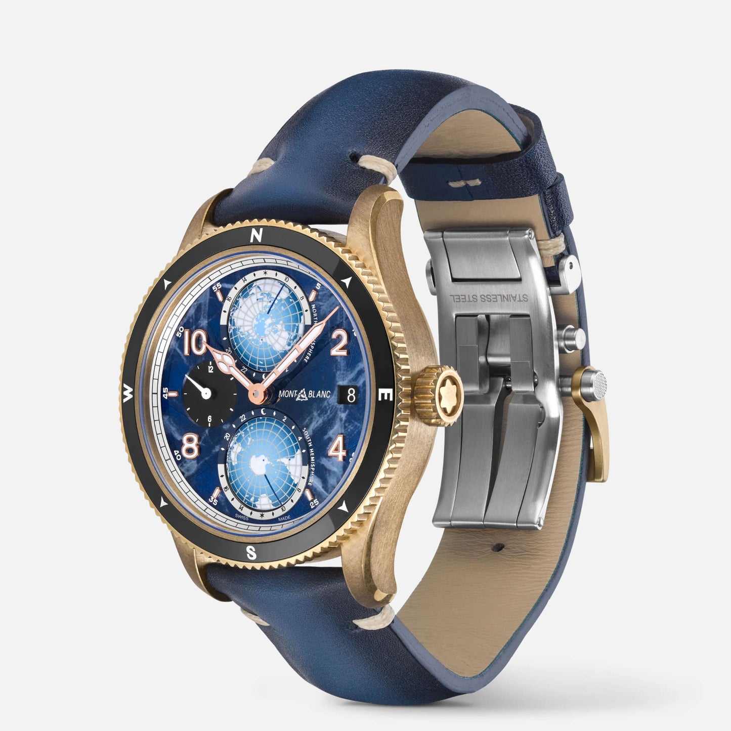 1858 Geosphere 0 Oxygen Limited Edition, Leder • Saphir von Montblanc (MB129415)