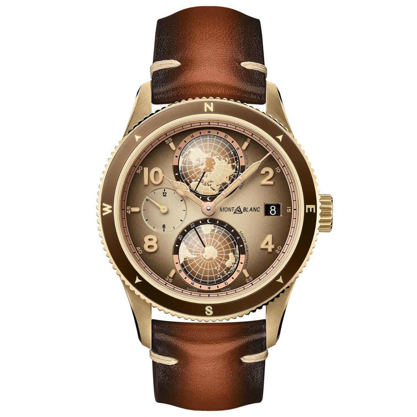 1858 Geosphere Limited Edition, Leder • Saphir von Montblanc (MB128504)