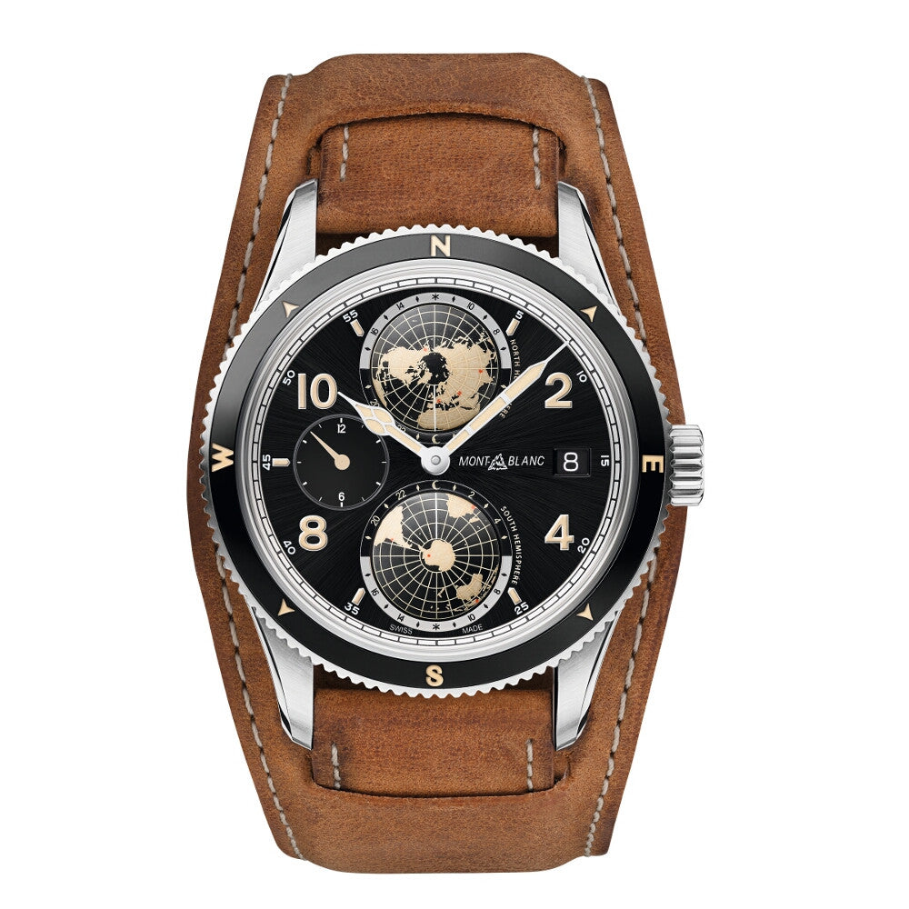 1858 Geosphere, Leder • Rubin • Saphir von Montblanc (MB117838)