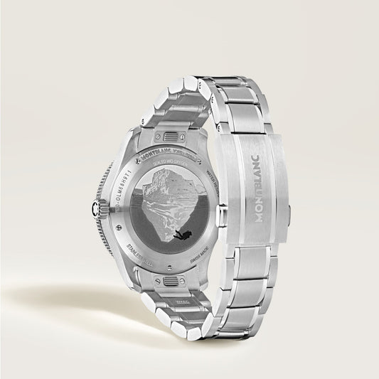 Iced Sea Automatic Date 0 Oxygen, Edelstahl von Montblanc (MB134022)
