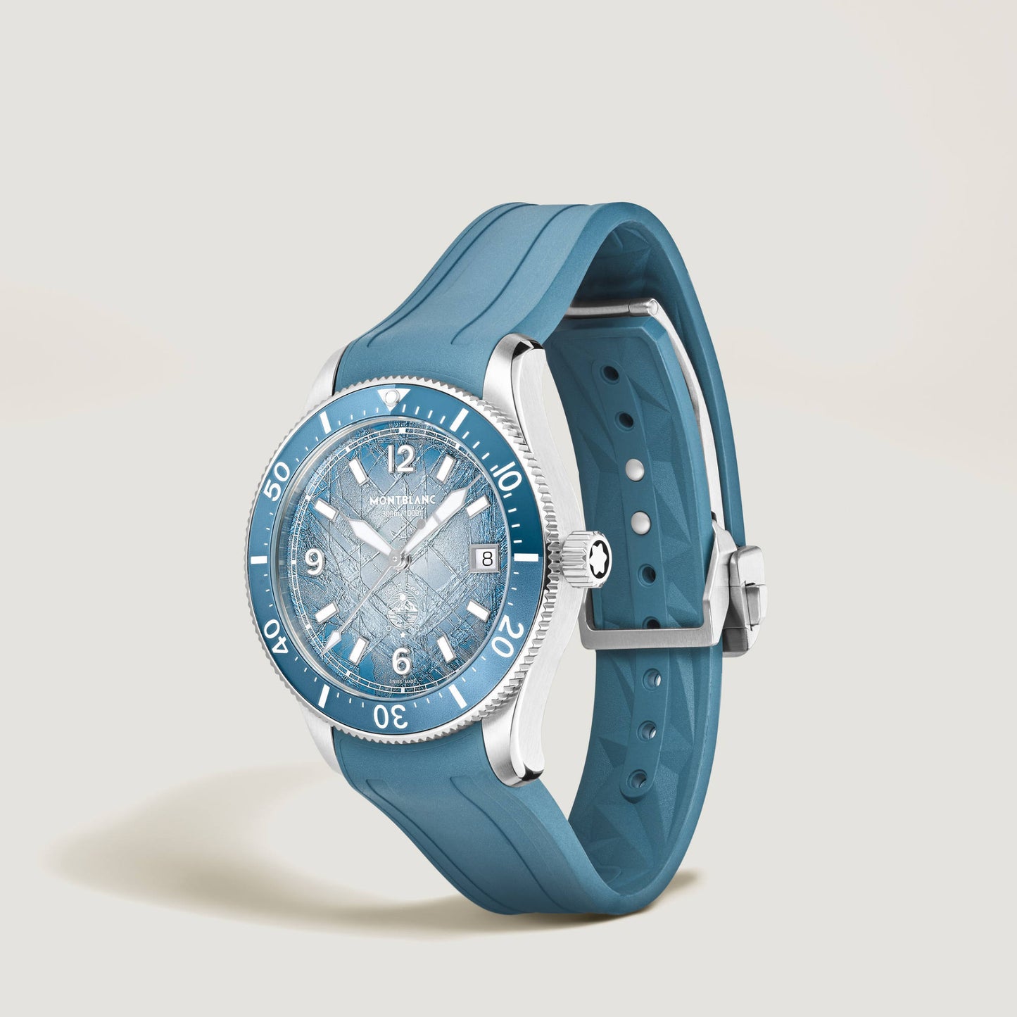 Iced Sea Automatic Date 0 Oxygen, Edelstahl von Montblanc (MB134023)