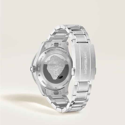 Iced Sea Automatic Date 0 Oxygen, Edelstahl von Montblanc (MB134024)
