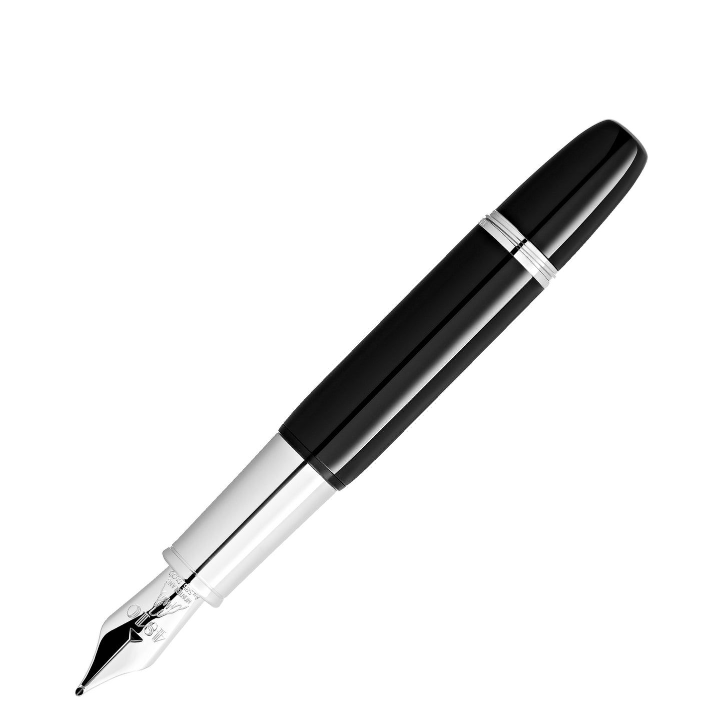 Montblanc Heritage Rouge et Noir „Baby“ Special Edition Black Füllfederhalter F von Montblanc (MB127800)