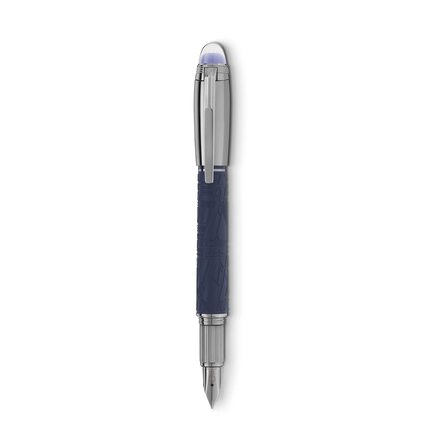 StarWalker SpaceBlue Doué Füllfederhalter (F) von Montblanc (MB130214)