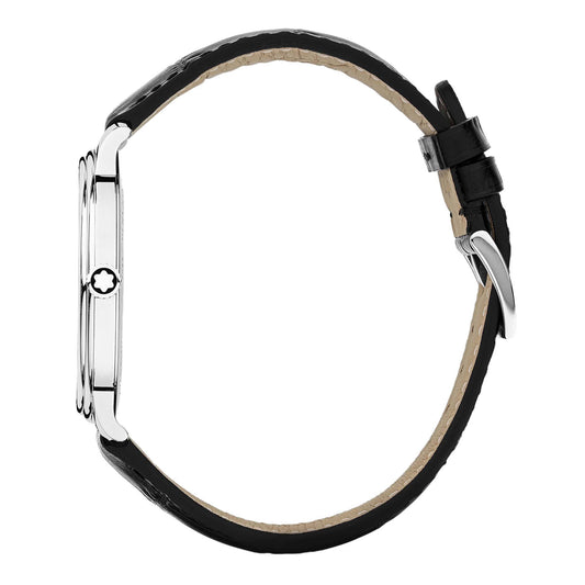 Tradition Quartz Date , Edelstahl • Saphir von Montblanc (MB127775)