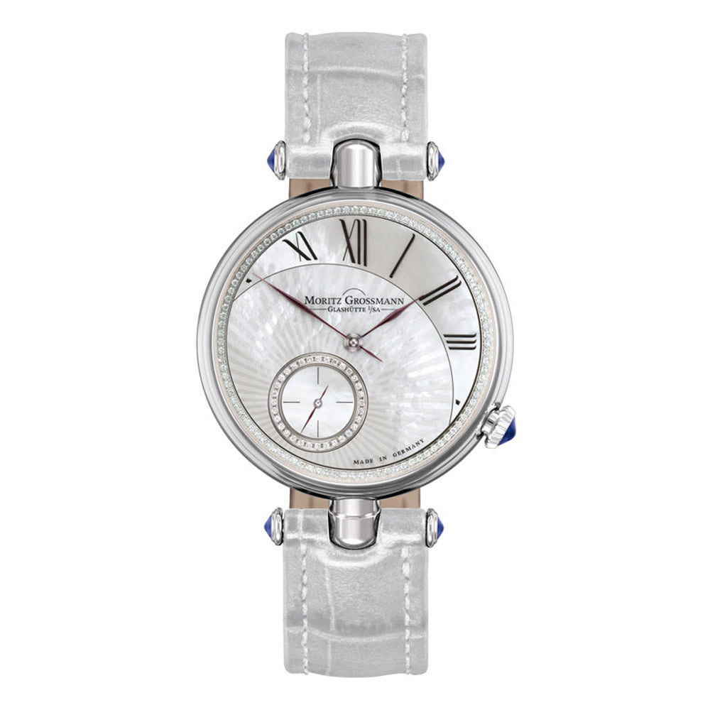 TEFNUT Twist Fancy, Weißgold • Diamant • Perlmutt von Moritz Grossmann (MG-001232)