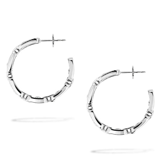 Move Link Creolen, Weißgold • Diamant von Messika (12716-WG)