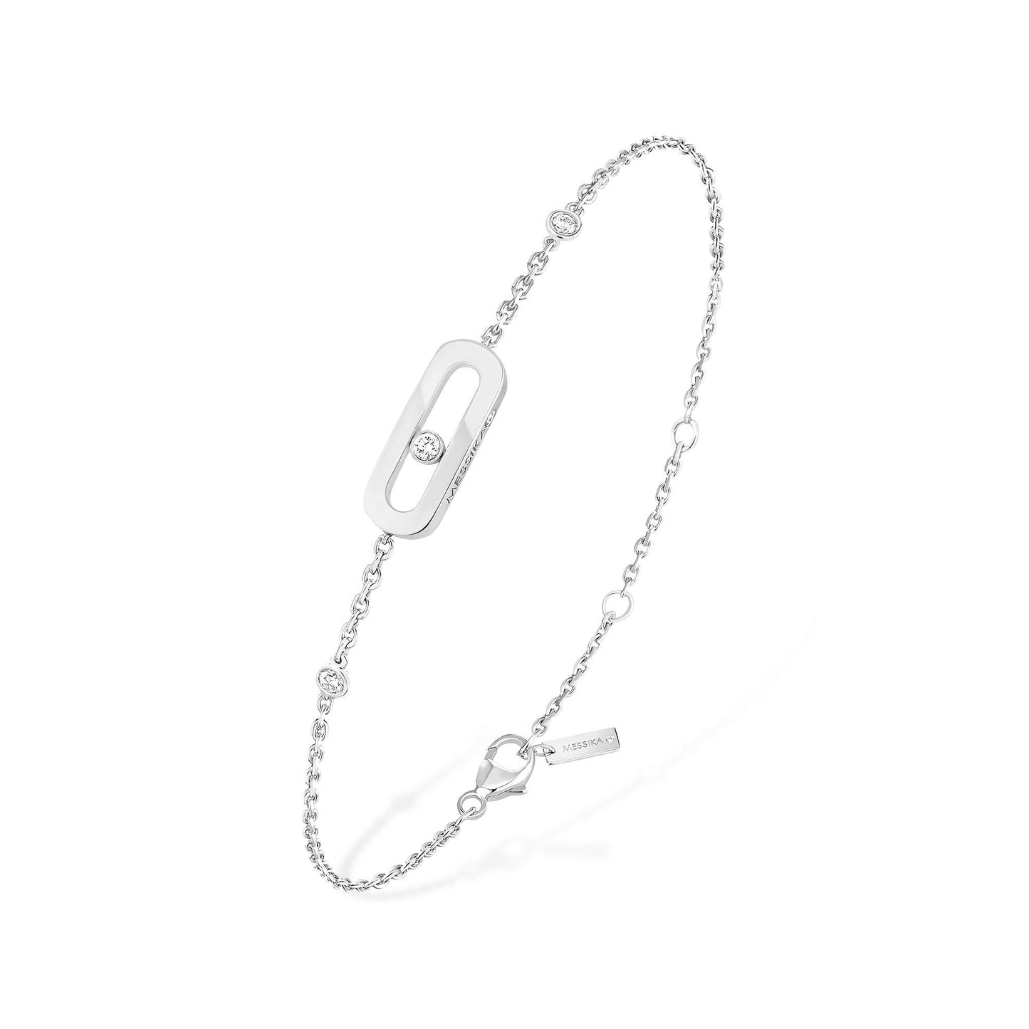 Move Uno Armband, Weißgold • Diamant von Messika (10051-WG)