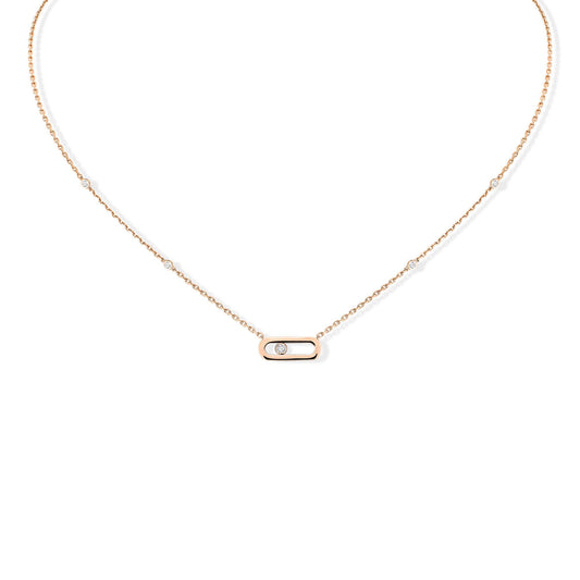 Move Uno Gold Kette, Roségold • Diamant von Messika (10053-PG)