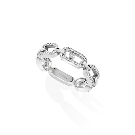 Move Uno Multi Ring, Weißgold • Diamant von Messika (12012-WG)
