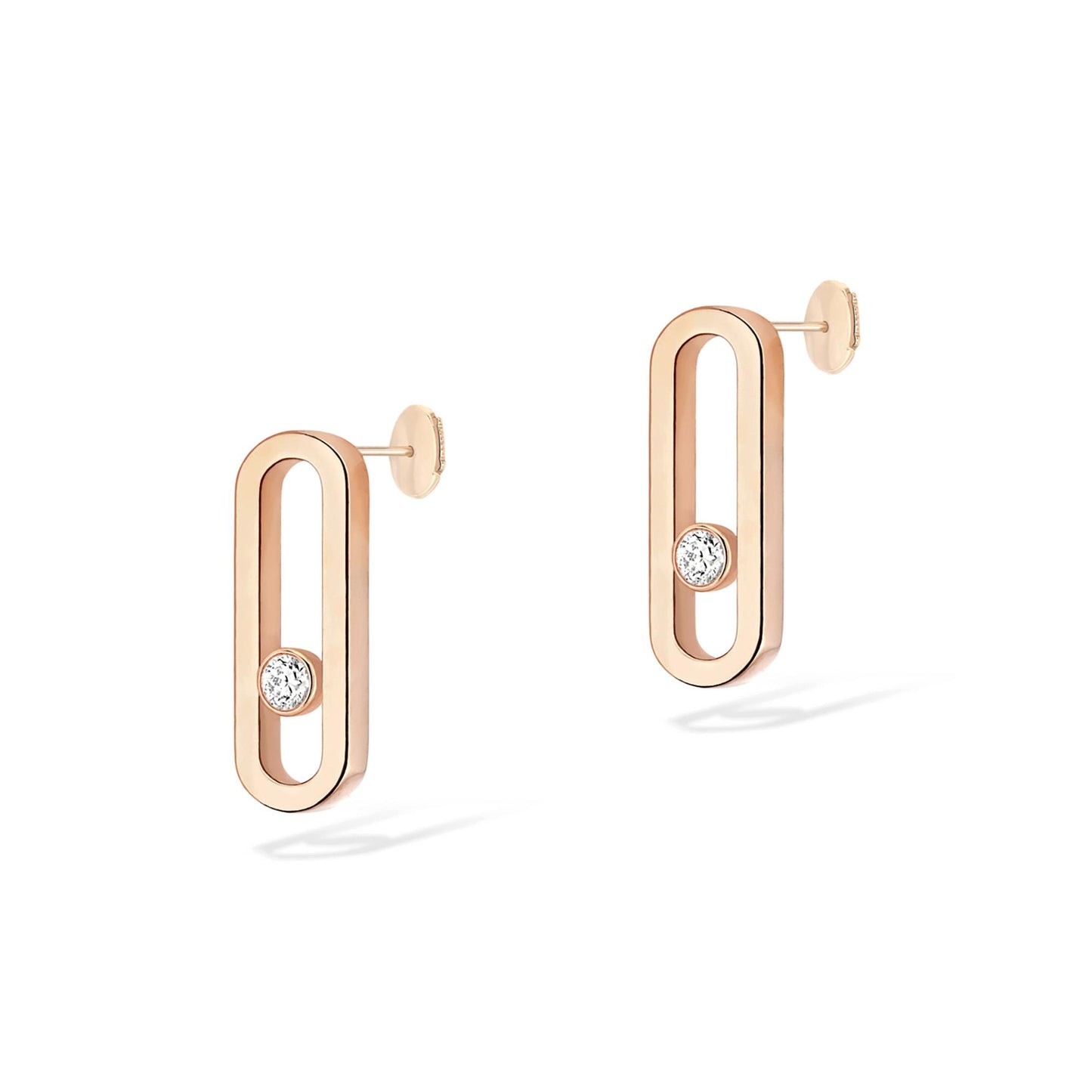 Move Uno Ohrringe, Roségold • Diamant von Messika (12182-PG )