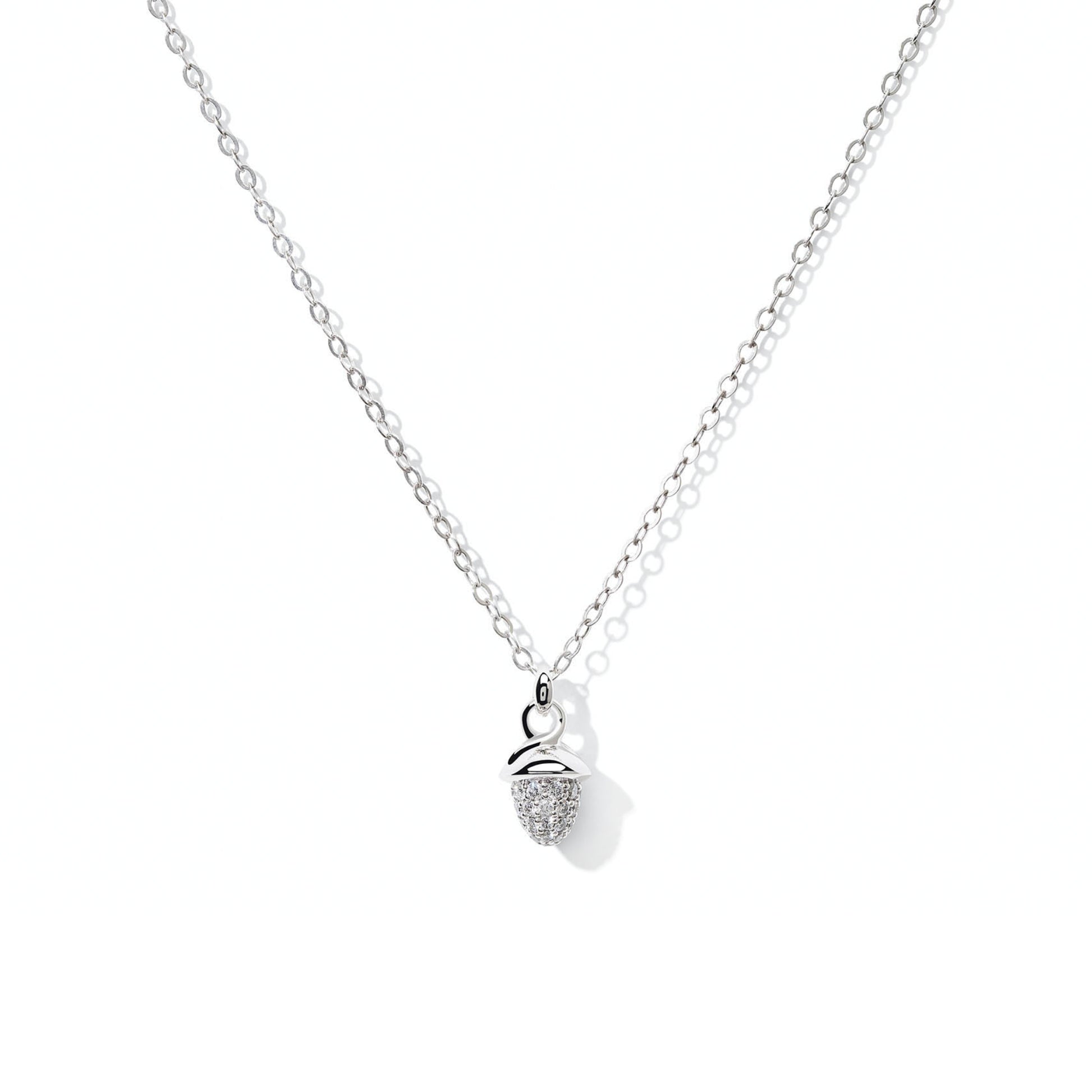 myMIKADO Halskette, Weißgold • Diamant von Tamara Comolli (N-MM-p-wg)