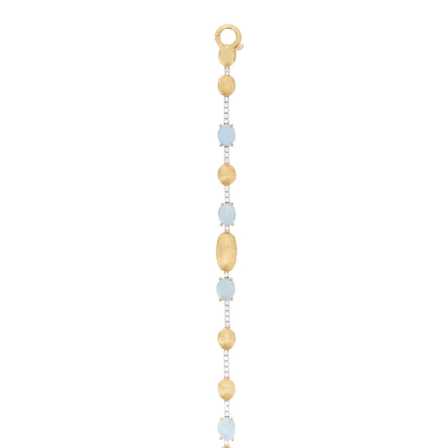 Dancing Azure Armband, Gelbgold • Aquamarin • Diamant von Nanis (BS1-597)
