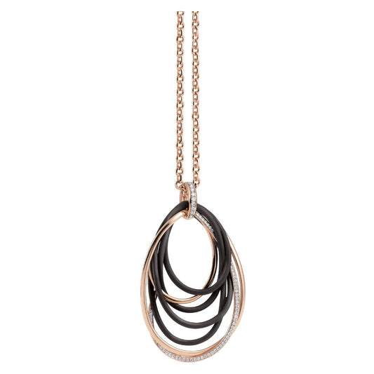 Neraviglia Anhänger, Edelstahl • Diamant von Al Coro (P2488R)
