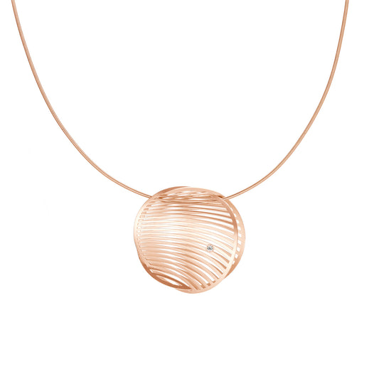 Niessing Mirage Anhänger runde Form (N333930-30mm-cr) mit Diamant