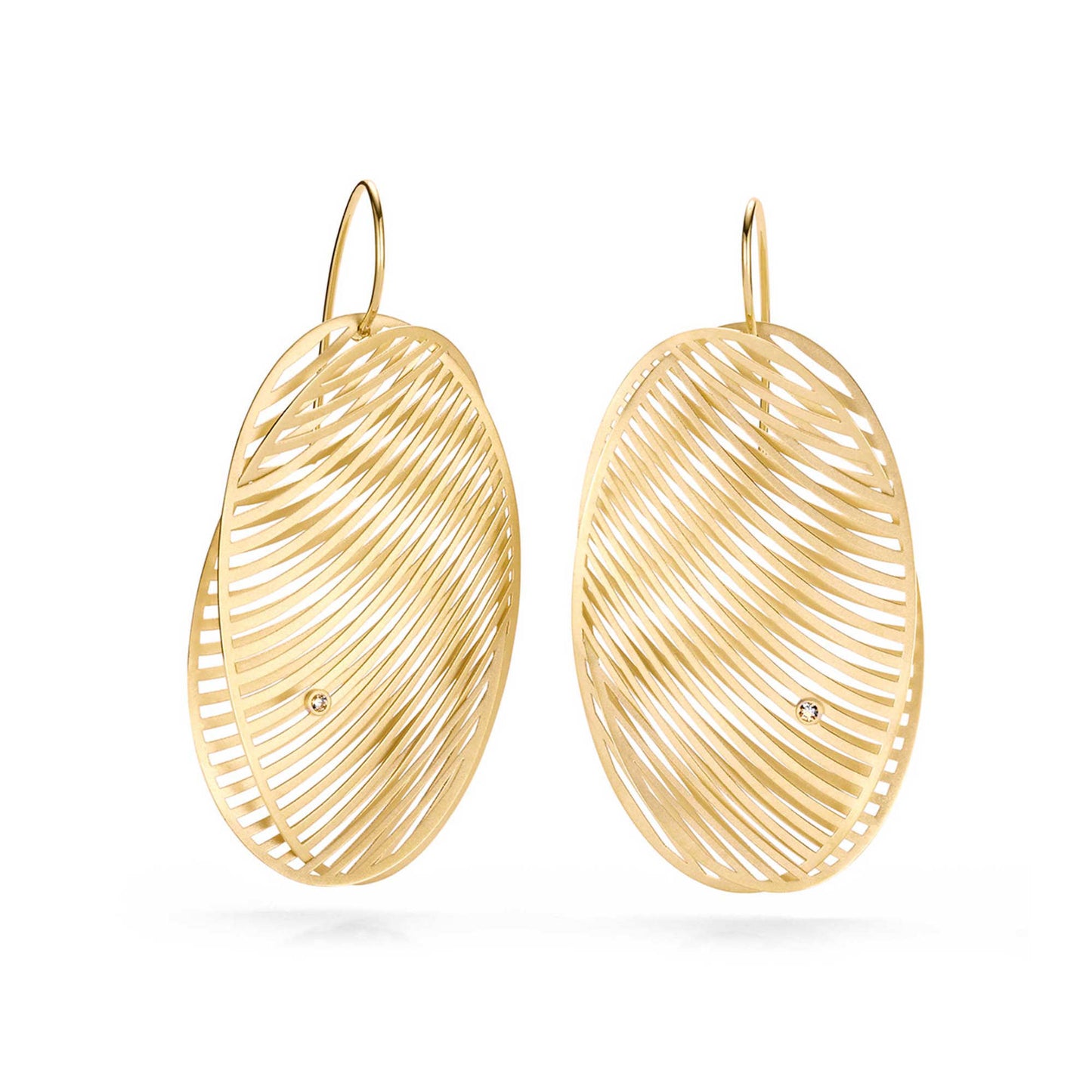 Niessing Mirage Ohrhänger ovale Form (N334950-cy) mit Diamant