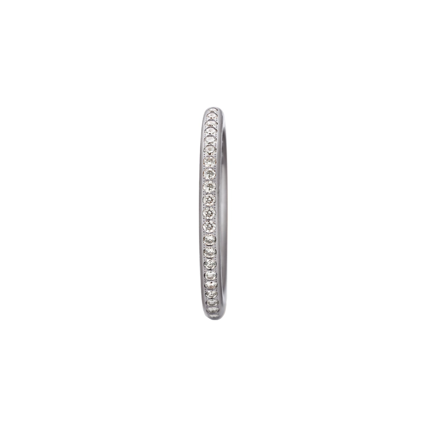 Niessing Satellite Colors oval Ring (N321570-50br-fvs1-pt) aus Platin mit Diamant