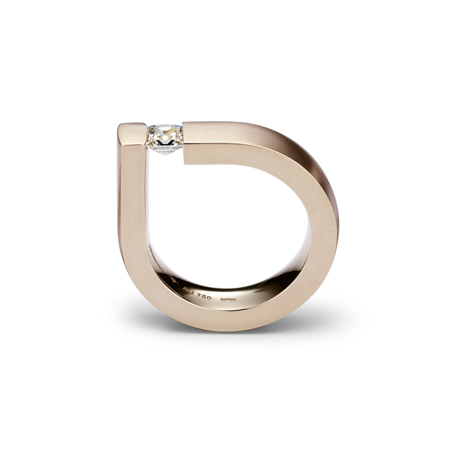 Spannring Bauhaus • Diamant von Niessing (N351919-0.4ct-gvs2-rw)