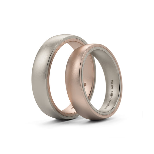 Niessing Tango Trauringe (N181030-5mm-nature-fg-rw)