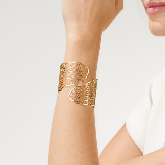 Topia Vision Armspange Embrace von Niessing (N382030-53mm-cy)