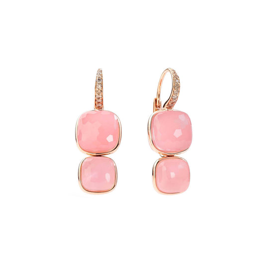 Nudo Ohrhänger, Roségold • Edelsteine von Pomellato (POC2025O7000BRCQR)