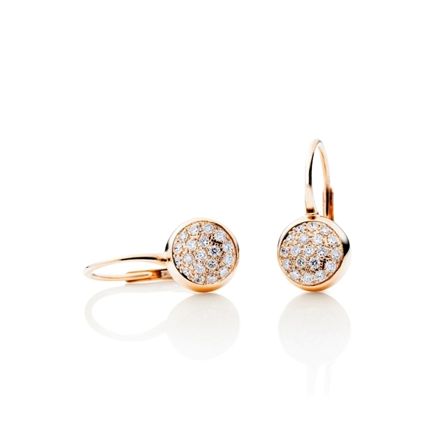 Ohrhänger Dolcini, Roségold • Diamant von Capolavoro (OH9B00612-M)