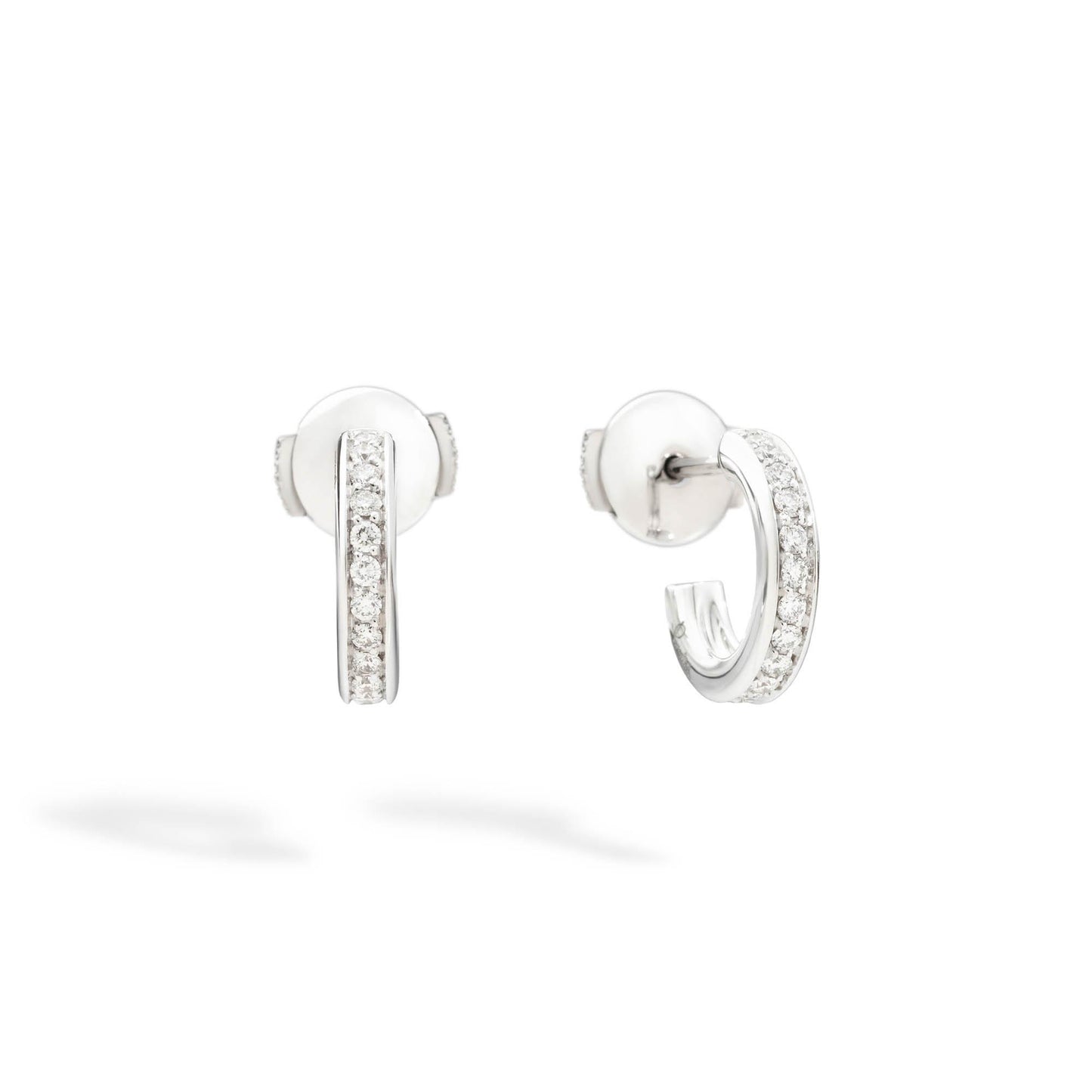 Ohrringe Pomellato Together, Weißgold • Diamant von Pomellato (POB8110O2WHRDB000)