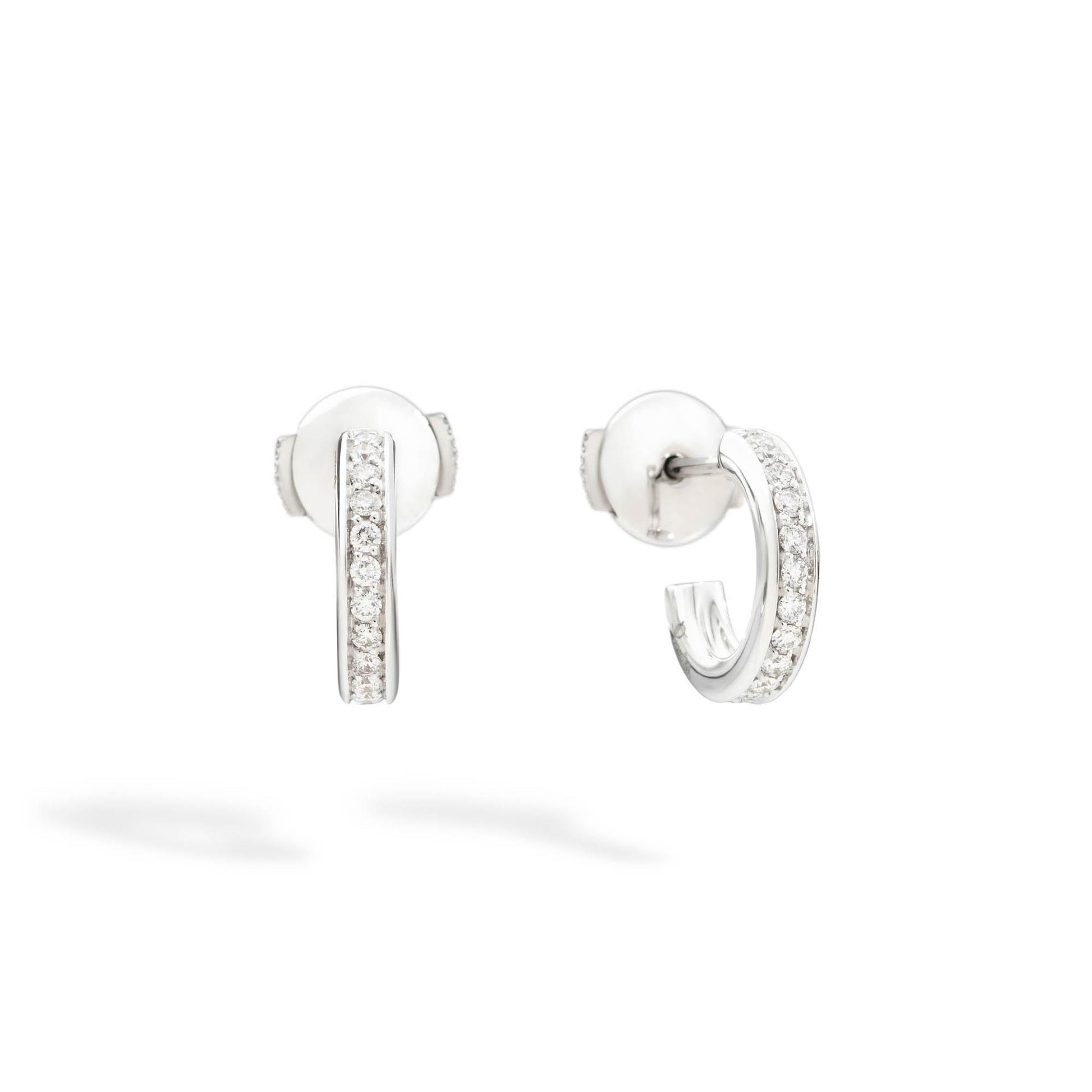 Ohrringe Pomellato Together, Weißgold • Diamant von Pomellato (POB8110O2WHRDB000)