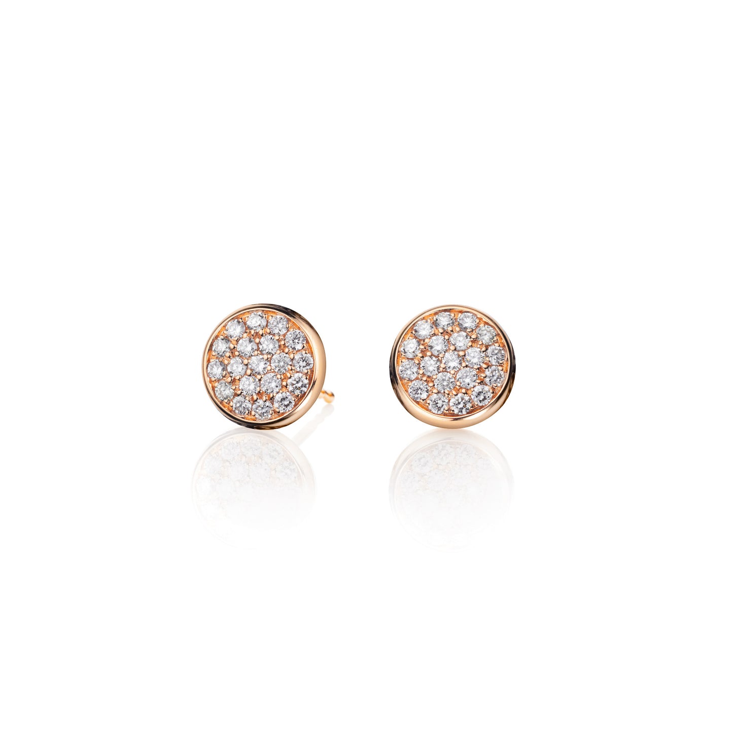 Ohrstecker Dolcini, Roségold • Diamant von Capolavoro (OS9BRW00992-M)