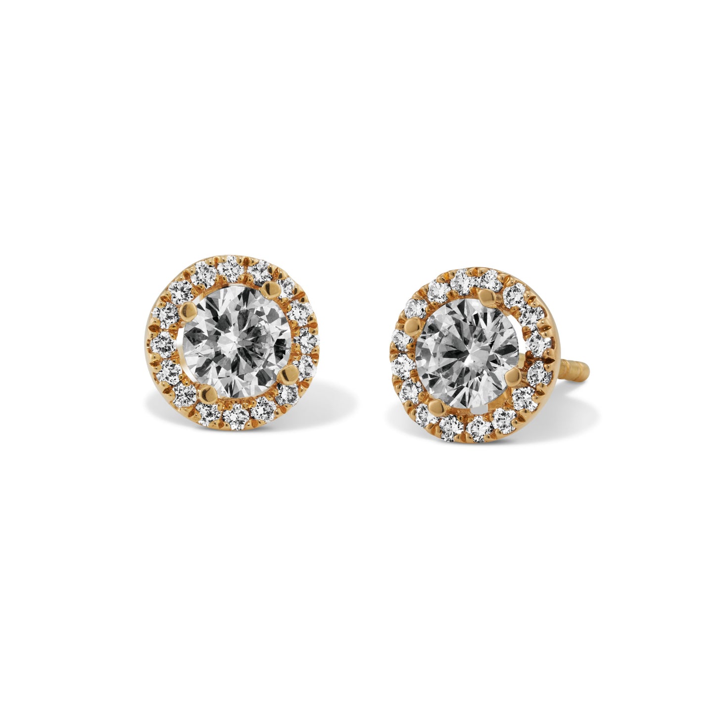 Ohrstecker, Gelbgold • Diamant von Hans D. Krieger (411.0919.47.5)