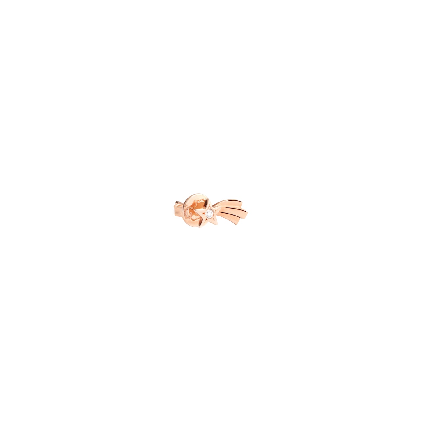 Ohrstecker Komet , Roségold • Diamant von DoDo (DHC4003-LSTAR-DB09R)