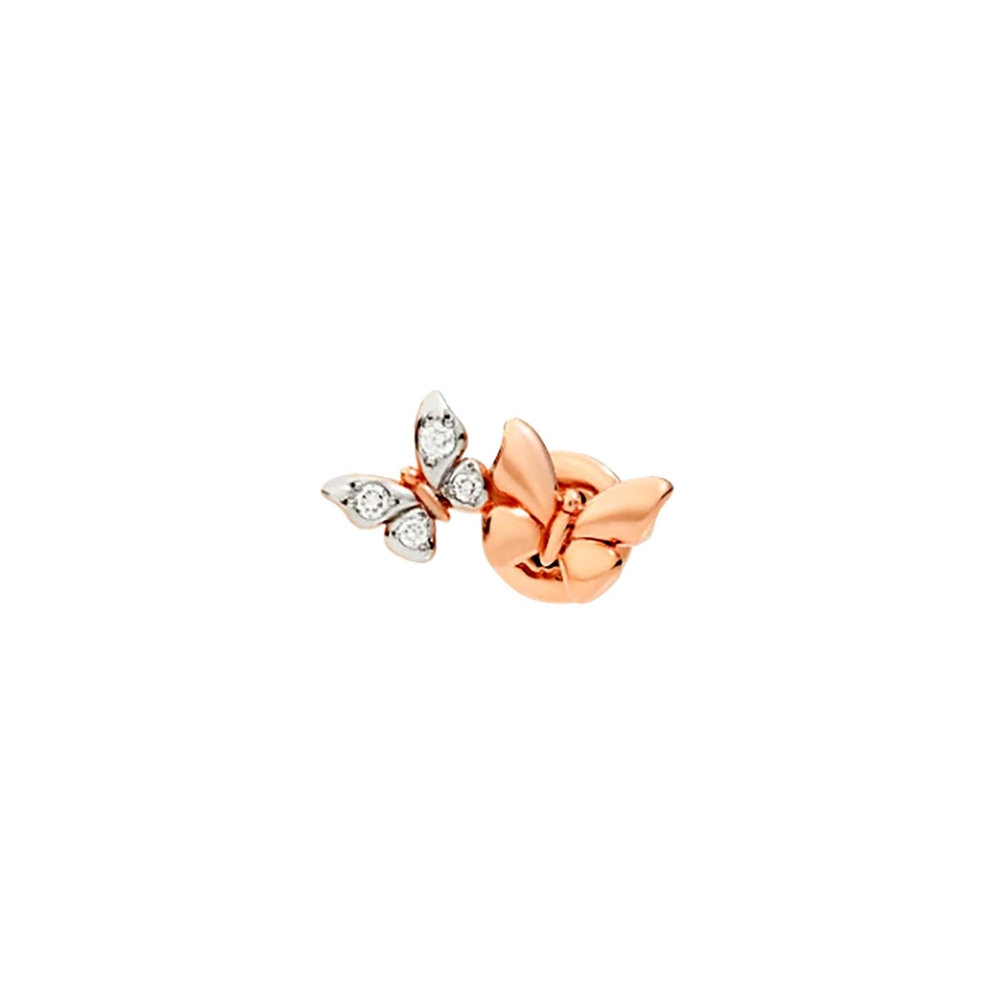 Ohrstecker Schmetterling Precious, Roségold • Diamant von DoDo (DHC2008-RBFLY-DB09R) Ohrstecker Schmetterling Precious, Roségold • Diamant von DoDo (DHC2008-RBFLY-DB09R)