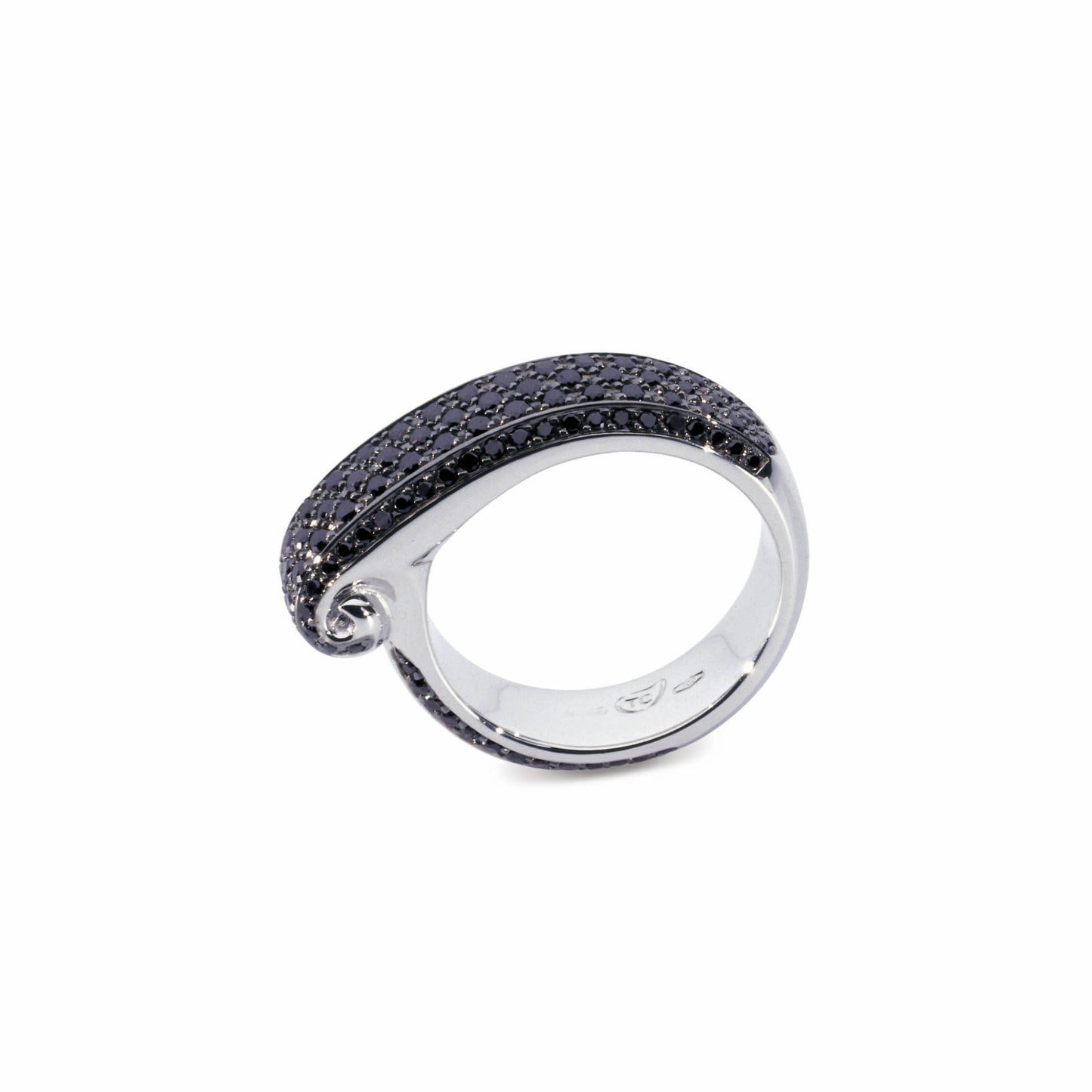PAISLEY Drop S Pavé Ring, Weißgold • Diamant von Tamara Comolli (R-PSD-rs-pB-wg) PAISLEY Drop S Pavé Ring, Weißgold • Diamant von Tamara Comolli (R-PSD-rs-pB-wg)