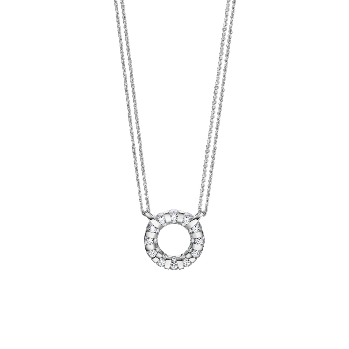 PARADOXAL Collier, Roségold • Diamant von Schaffrath (48115_N_290_BR_WW)