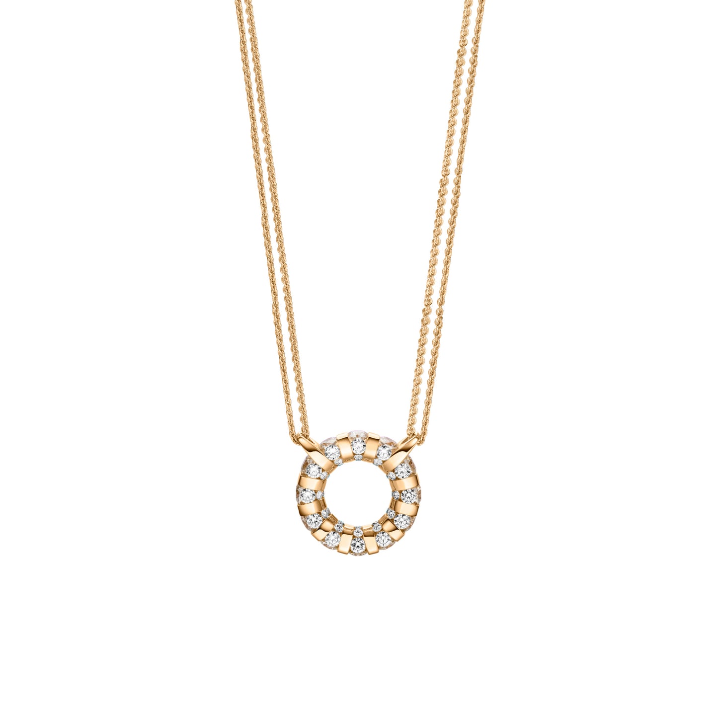 PARADOXAL Collier, Gelbgold • Diamant von Schaffrath (48115_N_290_BR_YW)