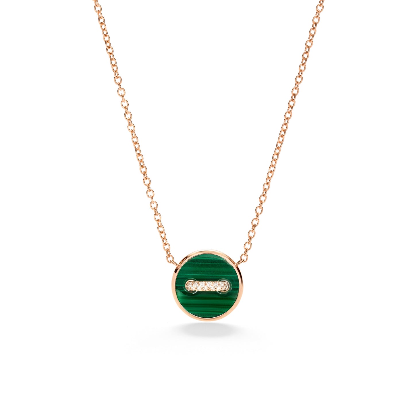 Pom Pom Dot Halskette mit Anhänger, Roségold • Edelsteine von Pomellato (PCC4030O7000DB0MY)