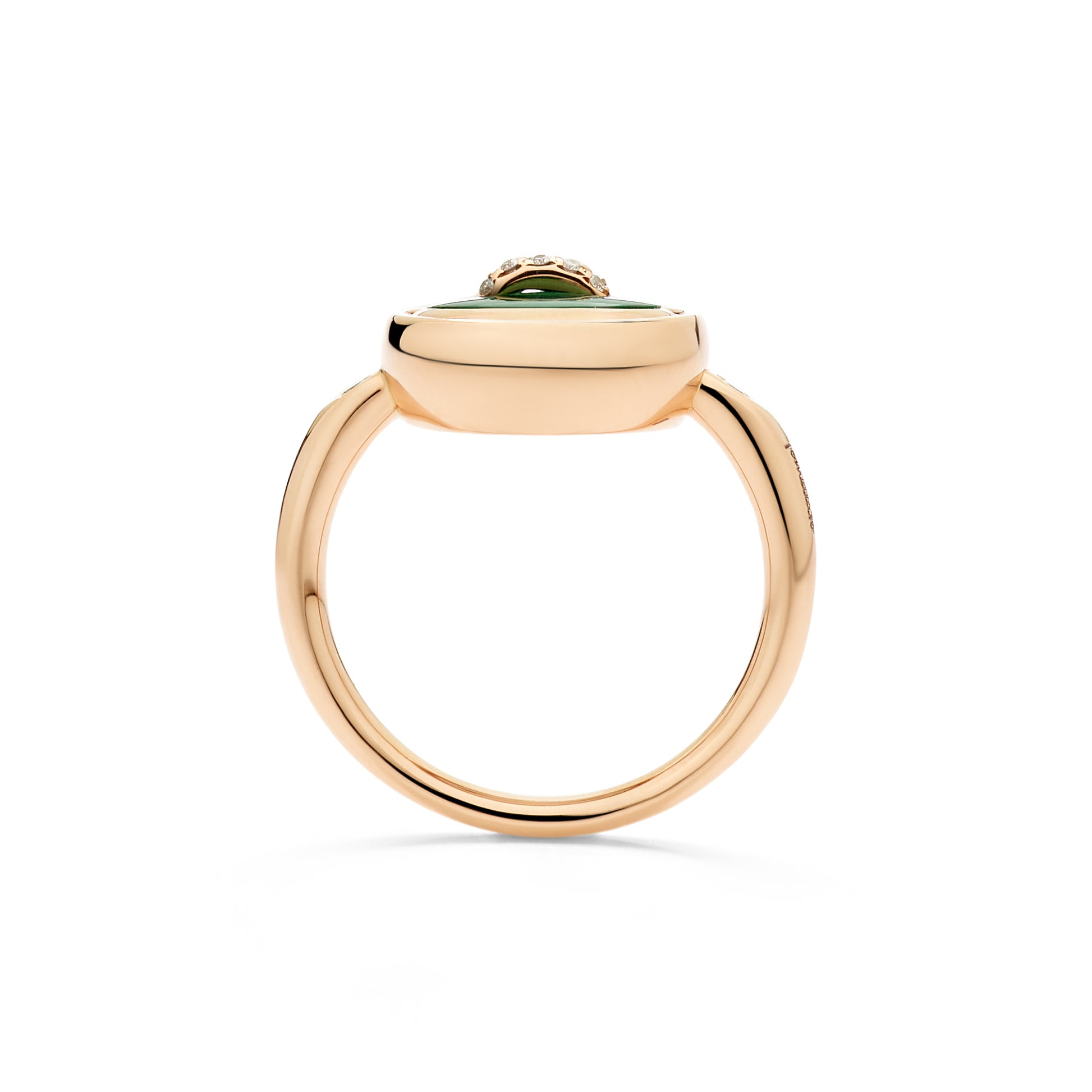 Pom Pom Dot Wendbarer Ring, Bicolor-Gold • Edelsteine von Pomellato (PAC5030O7000BMPMY)