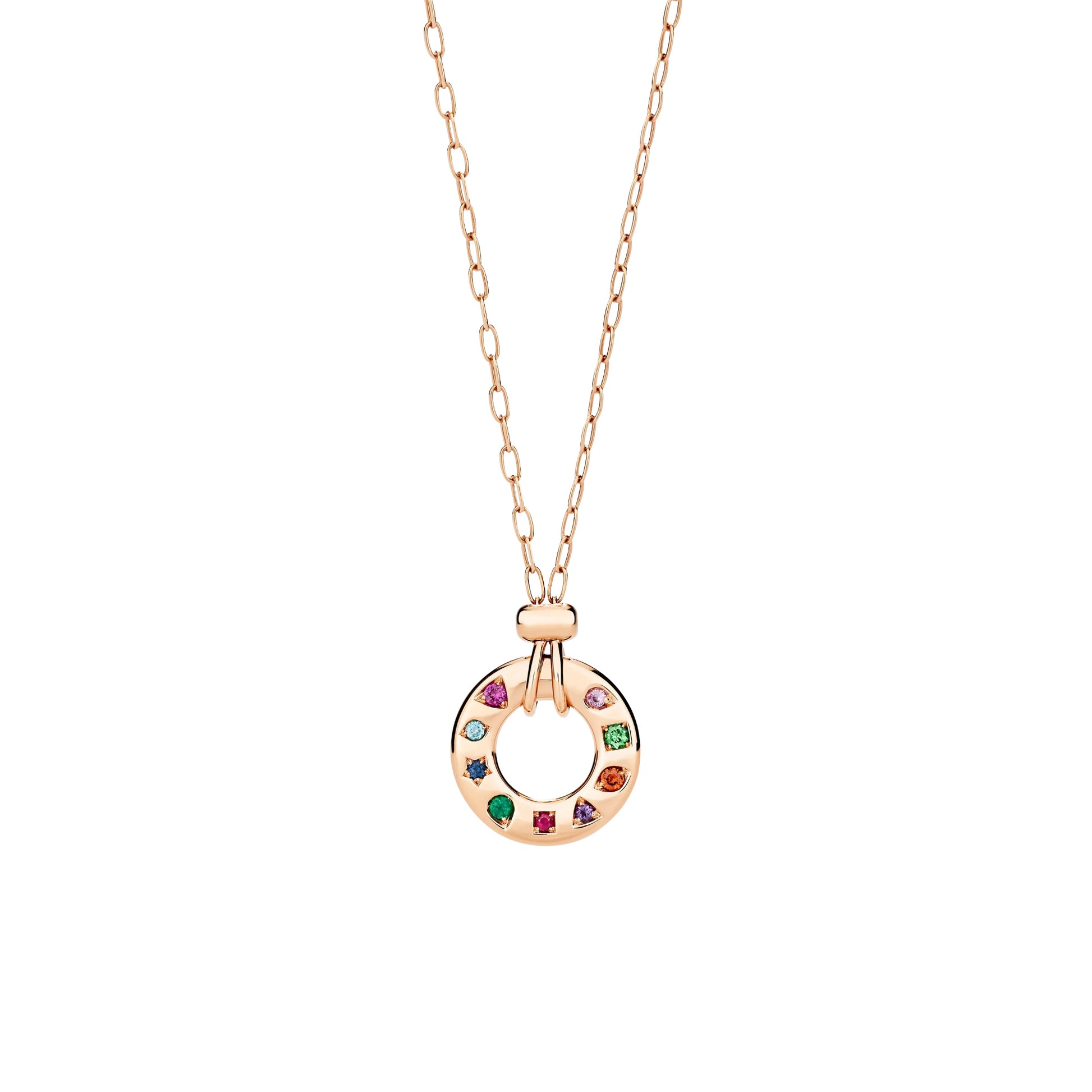 Iconica Wendbare Halskette Mit Anhänger, Roségold • Edelsteine von Pomellato (PCC5041O7000000VA)